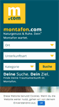 Mobile Screenshot of montafon.com